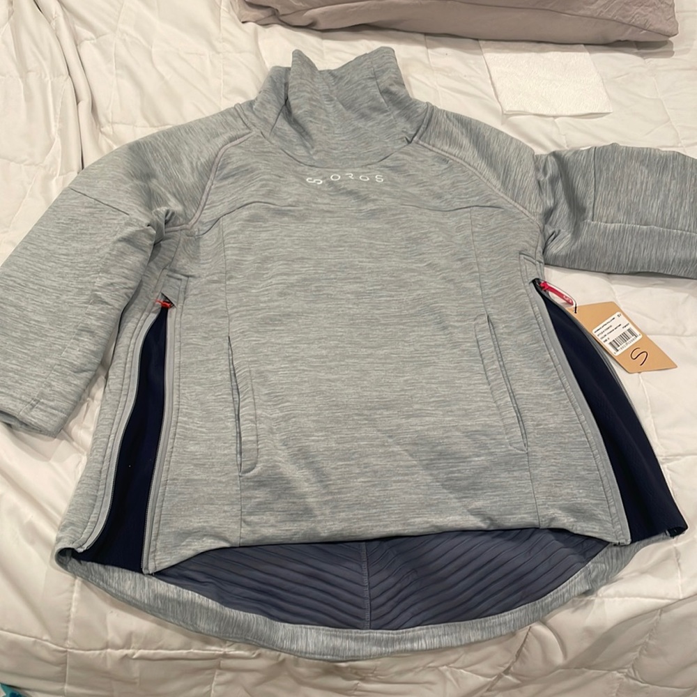 Oros astra pullover titanium heather